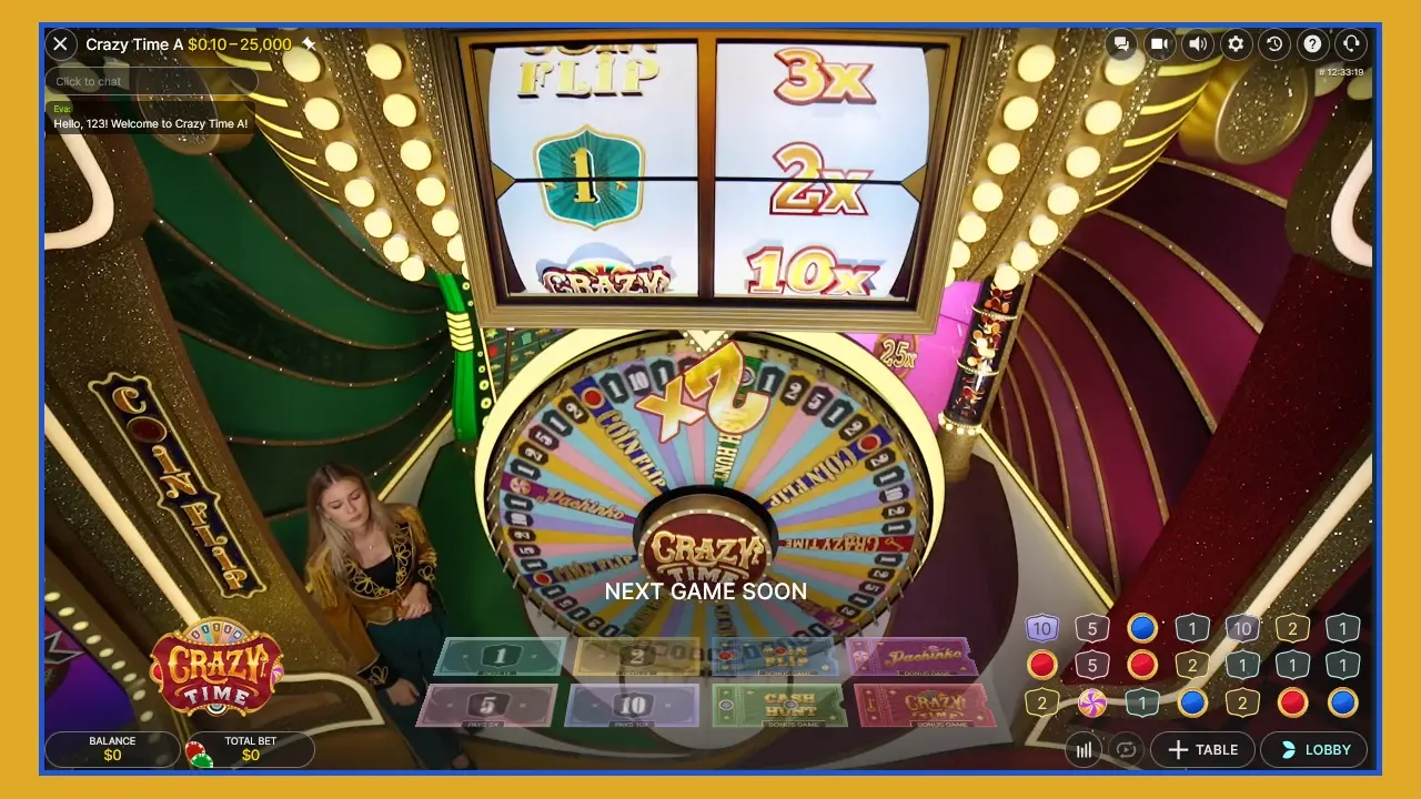 Comment faire ses premiers pas dans Crazy Time ? Comment faire ses premiers pas dans Crazy Time ?